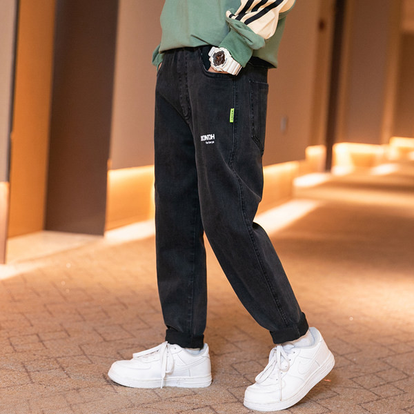 Dječje casual traperice za dječake s postavom