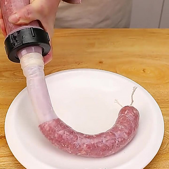 Προμήθειες κουζίνας Sausage Stuffer Jerky Gun Meat Syringe Home Made Homemade Sausage Tool Μικρό εργαλείο λουκάνικου Γεμιστικό λουκάνικου