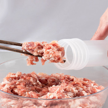Σπιτικό μηχάνημα πλήρωσης λουκάνικων Εγχειρίδιο Sausage Maker Meat Filler Sausage Stuffer Meat σύριγγα Εργαλεία κουζίνας