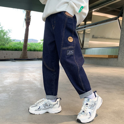 Blugi copii de toamna pentru baieti cu buzunar