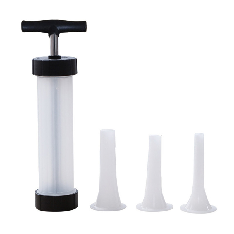 Komplet šprica za ubrizgavanje mesa s 3 cijevi za ubrizgavanje marinade za pribor za roštilj Ekstruder N1HF