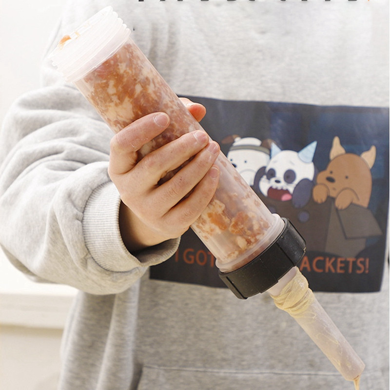 Promocija! Aparat za izradu kobasica Punilica za kobasice Ručna štrcaljka za meso Alat za domaće domaće kobasice Mali alat za kobasice Punilo za kobasice