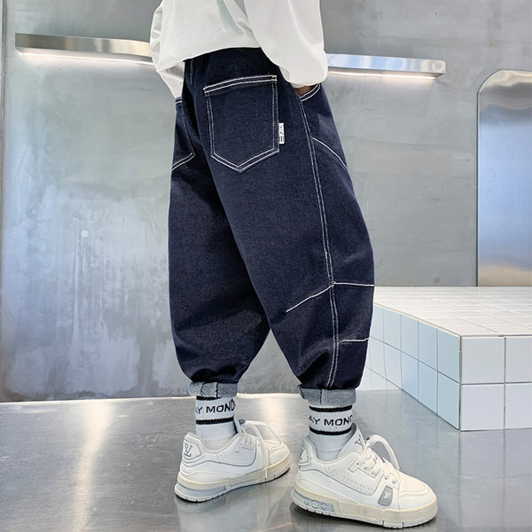 Model nou de blugi pentru copii cu sireturi si buzunar