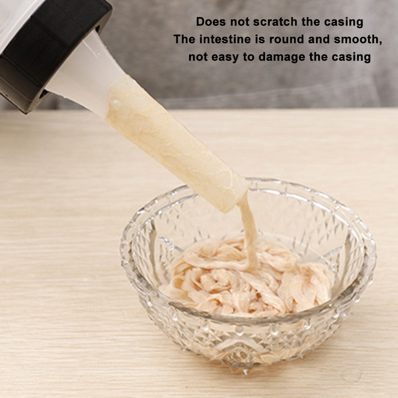 500 ml Virtuvinis greitas rankinis dešrelių aparatas Piltuvo antgalis Naminis dešros užpildas Švirkštas Prietaisai Mėsos purkštukas Įrankiai Lengva naudoti