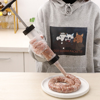 Κιτ σύριγγας 50LB Meat Injector με 3 επαγγελματικούς πλαστικούς σωλήνες έγχυσης μαρινάδας για BBQ Grill Smoker Turkey and Brisket Home
