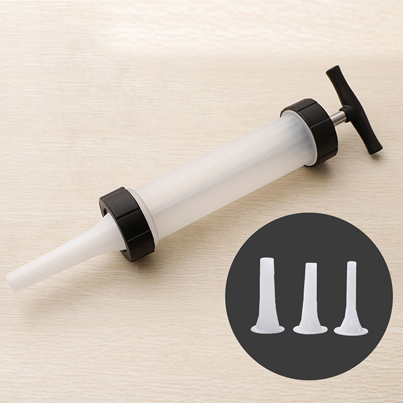 Rankinis dešrų mėsos užpildymo aparatas, skirtas dešrų mėsos įdarui užpildyti Rankiniu būdu valdomų dešrų mašinų piltuvo antgalis