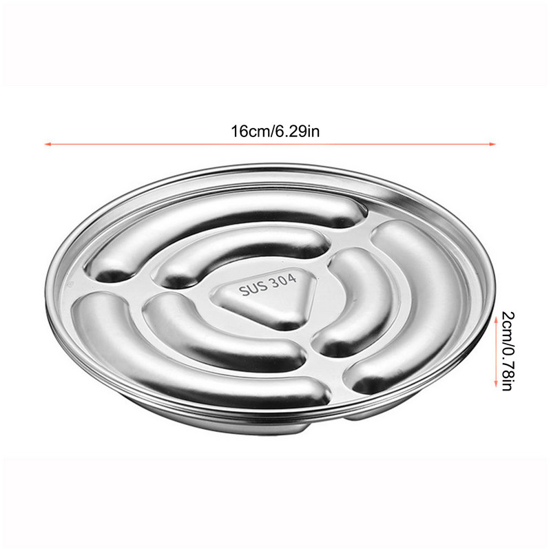 Dešrų gaminimo forma Nerūdijančio plieno „Pasidaryk pats“ kumpio dešrainių gaminimo formelės Virtuvės buitinės dešros pyragai kepimo įrankiai formelės