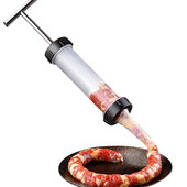 Maisto kokybės rankinis dešrų įdaru įrankis Naminių dešrų įdaru pildymo mašina Dešrų švirkštas Mėsos užpildas Dešrų gaminimo aparatas