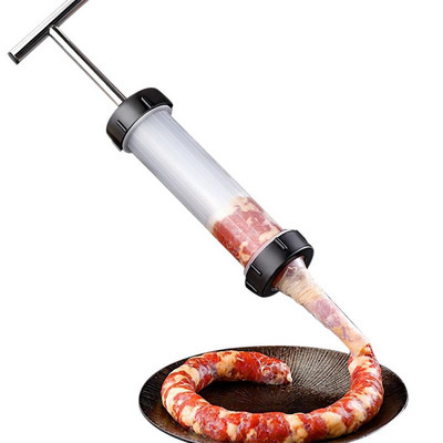 Εγχειρίδιο Food Grade Sausage Stuffer Tools Homemade Sausage Stuffer Machine Γέμισμα Λουκάνικο Σύριγγα Meat Filler Sausage Maker