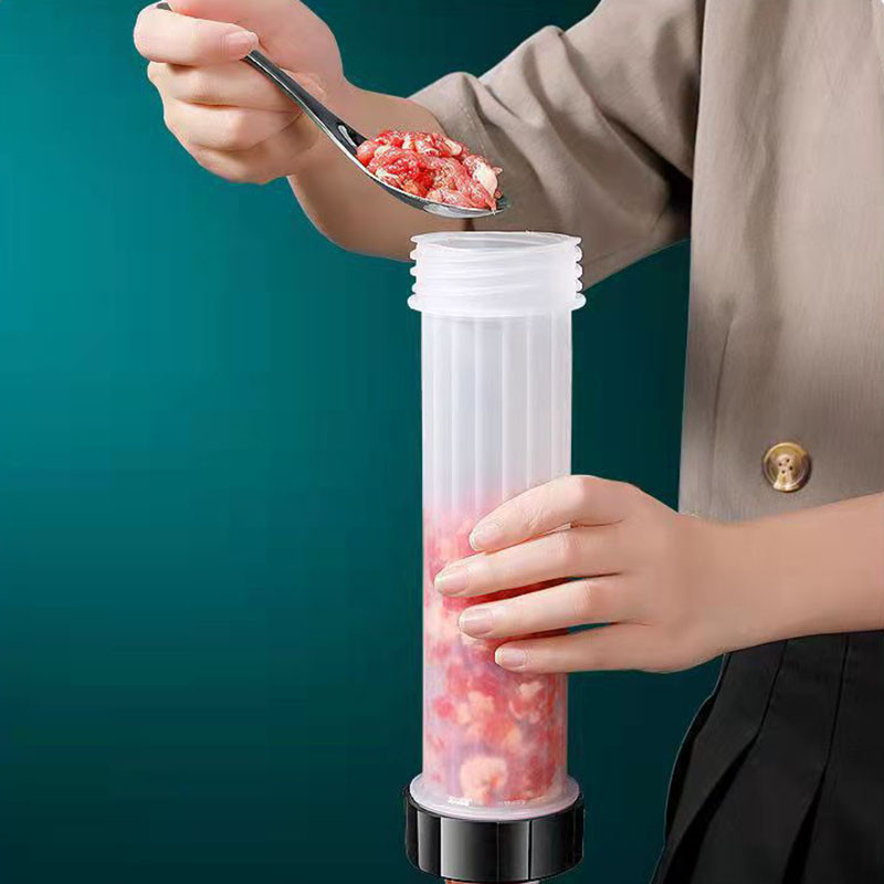 Aparat za izradu kobasica Punilica za kobasice Pištolj za trzanje Ručna šprica za meso Alat za domaće domaće kobasice Mali alat za kobasice Punilo za kobasice