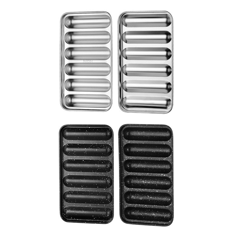 Kalup za kobasice Od nehrđajućeg čelika Izrada dječjih dodataka prehrani Kalup za hrenovke Diy Kutija za pečenu šunku Kuhinjski dodaci za odrasle