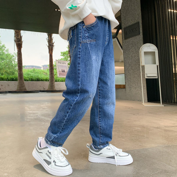 Novi model casual traperica za dječake s printom i džepom