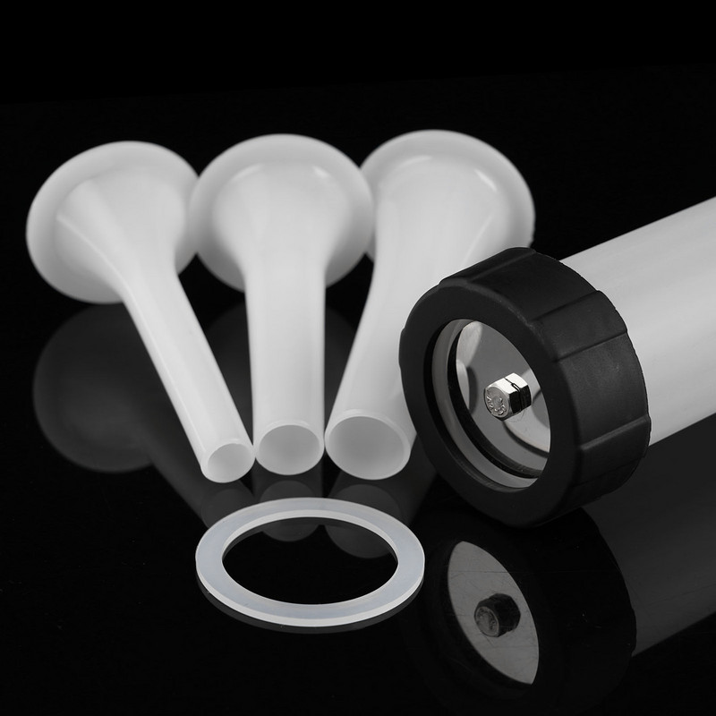 Kézi kolbászkütyük Hústöltő gép tölcsérfúvóka készlettel Hústöltő Kéziszerszámok Konyhai hústöltő kolbászkészítő készülék