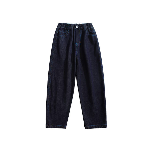 Dječji čisti model traperica s džepom