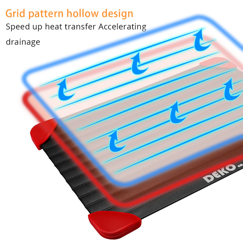 DEKO Magic Kiirsulatusalus Sulatamine Lõikelaud Sulatage toit Puuviljad Praad Liha Mereannid Kiiresti Köögividinad Tööriistad