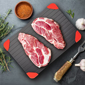 1 vnt Greito atšildymo padėklas Greito atšildymo šaldytų maisto produktų Mėsa Vaisiai Greito atšildymo lėkštės plokštės atitirpinimo padėklas Atšildymo meistras virtuvės prietaisai