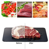 Greito atšildymo lenta Greito atitirpinimo lentos atitirpinimo padėklas Atšildyti šaldytą maistą Mėsa Vaisiai Greito atšildymo lėkštė 3 mm atitirpinimo stalas