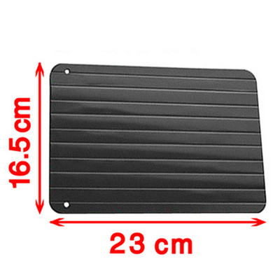 Kiirsulatusalus Kiirsulatusplaadi võluplaat külmutatud toiduainetele Toiduohutu alumiiniumist kiirsulatusalus köögis