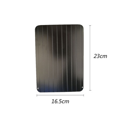 1 vnt Greito atšildymo padėklas pjaustymo lenta Greito saugaus atšildymo padėklas Greito atšildymo lėkštė šaldytam maistui, mėsai, virtuvės įtaisui