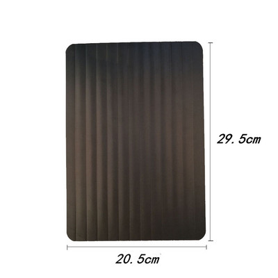 1 vnt Greito atšildymo padėklas pjaustymo lenta Greito saugaus atšildymo padėklas Greito atšildymo lėkštė šaldytam maistui, mėsai, virtuvės įtaisui