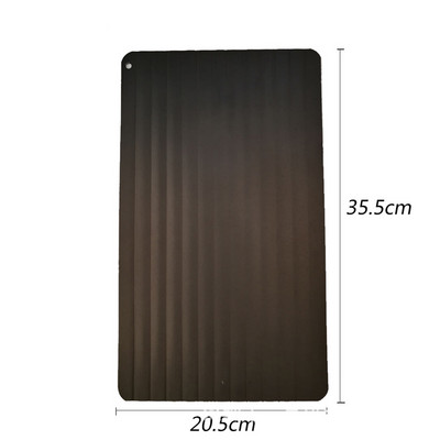 1 vnt Greito atšildymo padėklas pjaustymo lenta Greito saugaus atšildymo padėklas Greito atšildymo lėkštė šaldytam maistui, mėsai, virtuvės įtaisui