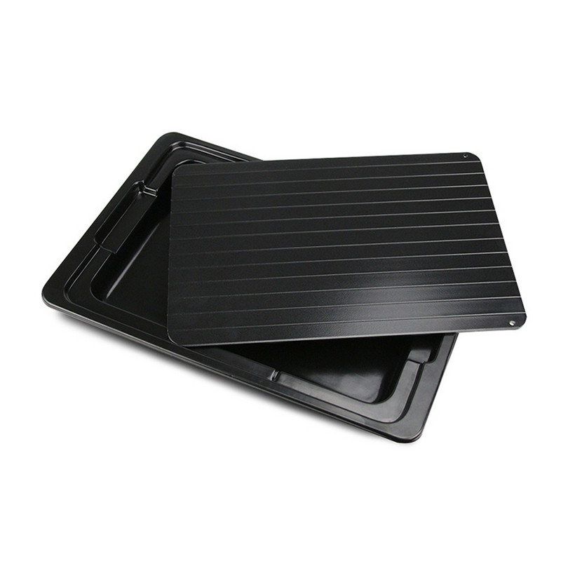 Greito atitirpinimo padėklas Atitirpinti šaldytą maistą mėsą vaisius greito atitirpinimo lėkštės atitirpinimo virtuvės įtaiso įrankis