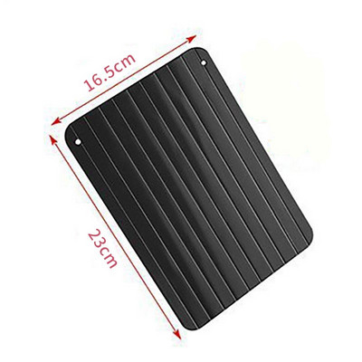 Ātrās atkausēšanas paplāte Dabiskā atkausēšanas plāksne saldētai gaļai Rapid Miracle Thaw Mat Pad atkausēšanas plāksnes dēļi Virtuves instrumenti