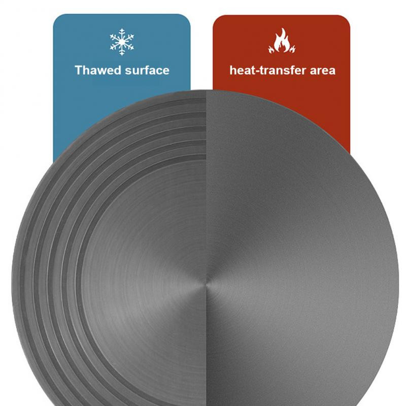 Nelipni Dujinė viryklė virtuvės šilumos laidumo plokštė Energiją taupanti buitinė sutirštintas atšildymo difuzorius virimo terminis įtaisas