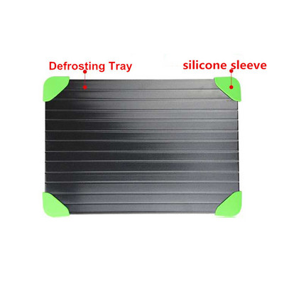 Tavă de dezghețare rapidă Dezghețați alimente congelate Carne fructe Dezghețare rapidă Placă Dezghețare Ustensile de bucătărie Ustensile Decongelare