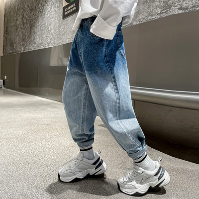 Blugi copii pentru baieti in culori irizate