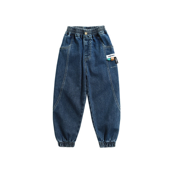 Blugi pentru copii de toamna pentru baieti - cu buzunar