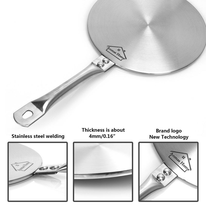 Konvertor indukcijske ploče za kuhanje od nehrđajućeg čelika Disk ploča Sučelje posuđa Disk ploča Difuzor topline