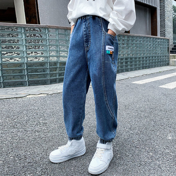 Blugi casual pentru baieti - cu buzunar