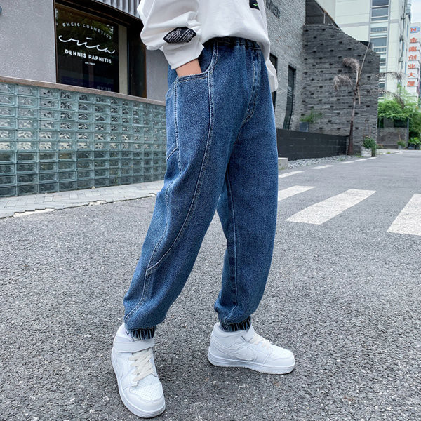 Blugi casual pentru baieti - cu buzunar