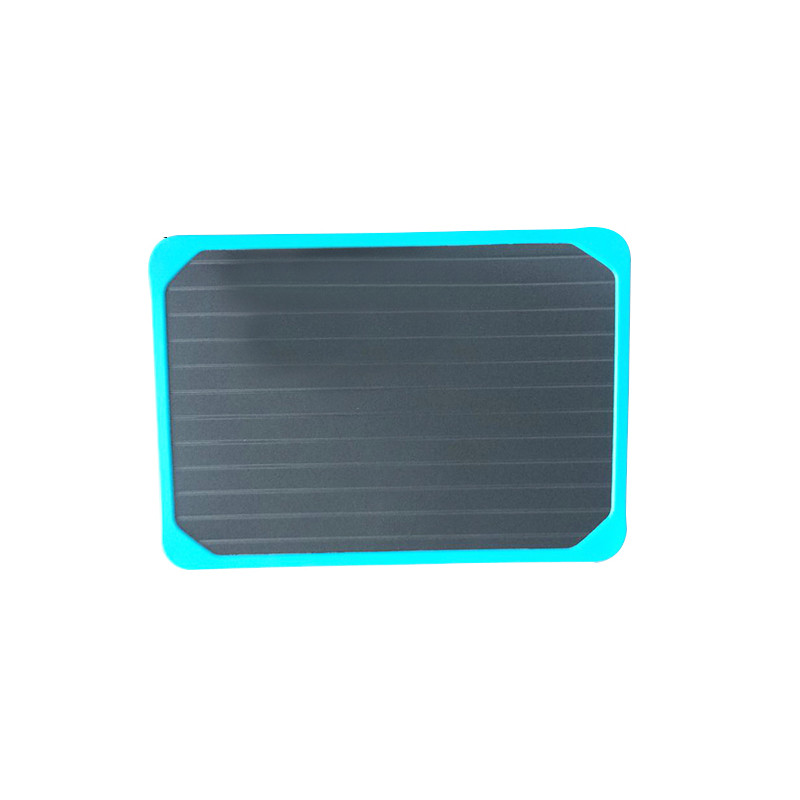 1db Gyors kiolvasztó tálca Gyors kiolvadás Fagyasztott élelmiszer Hús Gyümölcs Gyors Kiolvasztó tányér Deszka kiolvasztó tálca Kiolvasztás Mester konyhai eszközök