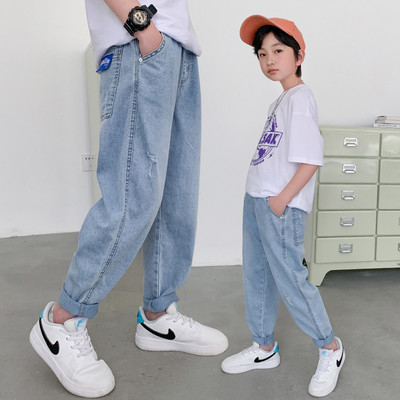 Magas derekú és zsebes gyerekfarmer