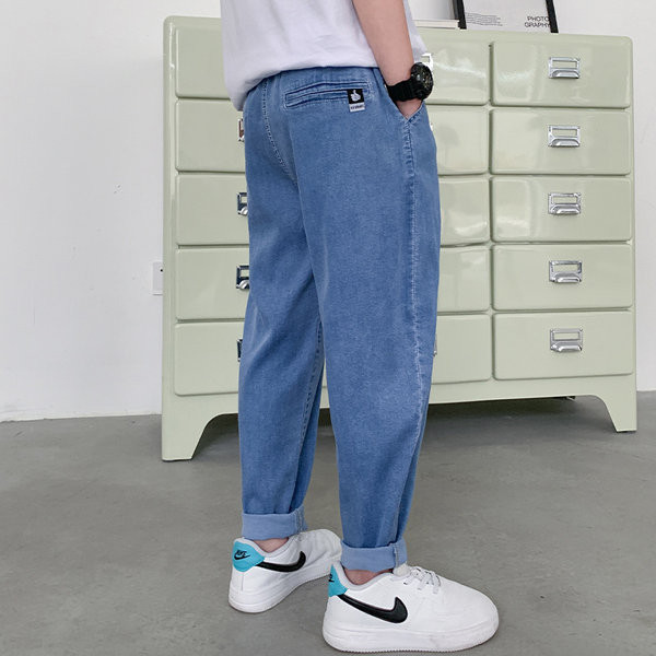 Παιδικό τζιν για αγόρι με κορδόνια