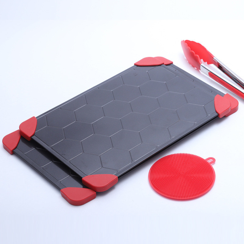 „ZhangJi“ atnaujinimas nepridegantis greito atitirpinimo padėklas Greito atšildymo plokštės lenta saugus atšildymas šaldytas maistas mėsa žuvis vaisiai virtuvės įrankis