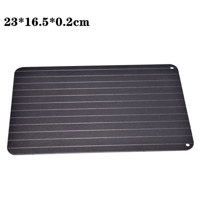 Placă de dezghețare rapidă de 3 mm Placă de dezghețare rapidă Tavă de dezghețare Dezghețați alimente congelate Carne Fructe Placă de dezghețare rapidă Instrument de masă