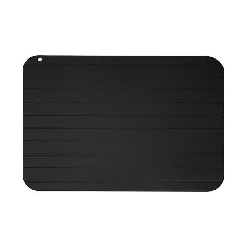 1 vnt Creative Aliuminio greito atitirpinimo padėklai Atšildymo lėkštė Jūros gėrybių kepsnių mėsa Greitai atitirpsta lėkštės lentos padėklas virtuvės įtaiso įrankis