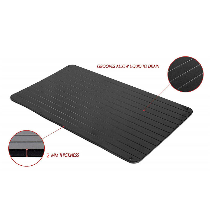 Ladica za brzo odmrzavanje Odmrzavanje Smrznuta hrana Meso Voće Brzo odmrzavanje Tanjur Daska Odmrzavanje Kuhinjski alat