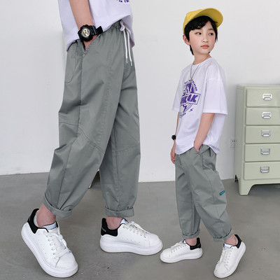 Vaikiškos kelnės berniukams su raišteliais