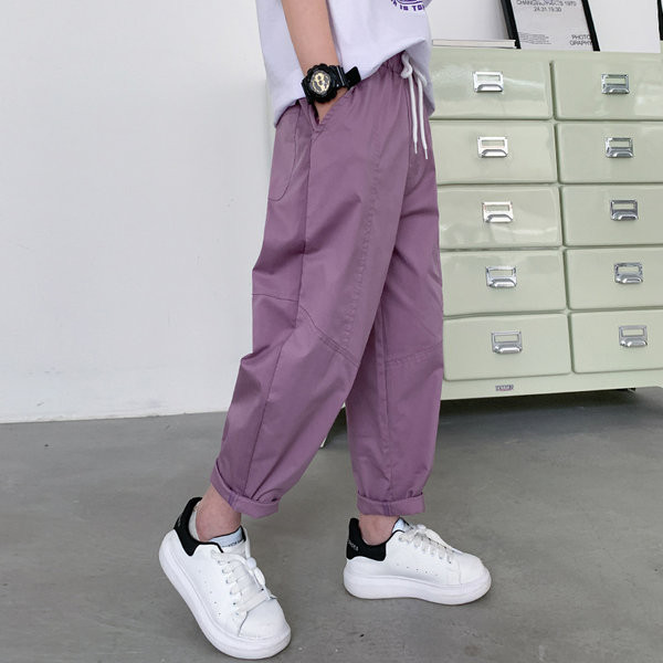 Vaikiškos kelnės berniukams su raišteliais