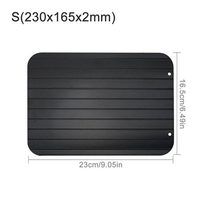 Pladanj za brzo odmrzavanje u kuhinji Odmrzavanje Hrana Meso Voće Svježe Zdravo Tanjur za brzo odmrzavanje Domaće odmrzavanje Odmrzavanje Master Gadget Alat