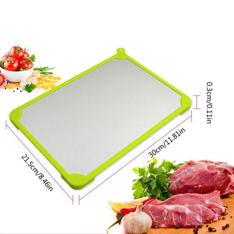 Posude za brzo odmrzavanje Kuhinja Smrznuta govedina Meso Hrana Aluminijski čarobni tanjuri za odmrzavanje Daske Kreativni višenamjenski alati za odmrzavanje