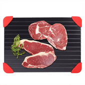 1kom Ladica za brzo odmrzavanje Brzo odmrzavanje Smrznuta hrana Meso Voće Ploča za brzo odmrzavanje Tanjur Ladica za odmrzavanje Master Kitchen Gadgets