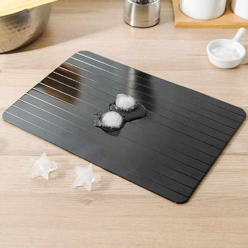 1kom Ladica za brzo odmrzavanje Brzo odmrzavanje Smrznuta hrana Meso Voće Ploča za brzo odmrzavanje Tanjur Ladica za odmrzavanje Master Kitchen Gadgets