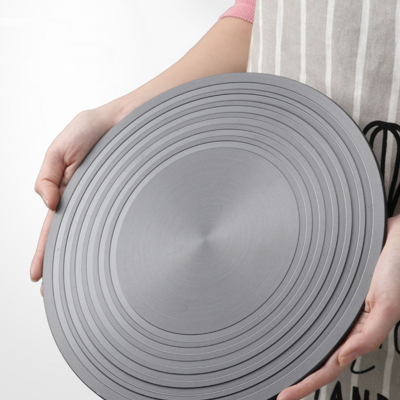 Greito atšildymo padėklo šilumos laidumo difuzoriaus plokštė viryklės puodui greito atitirpinimo plokštės plokštės virtuvės įtaiso įrankis