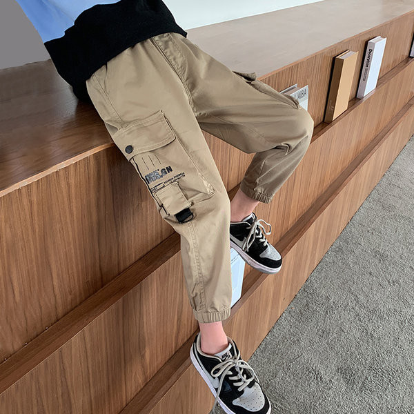 Hímzett feliratú alkalmi nadrág fiúknak