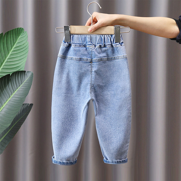 Blugi stretch baieti cu buzunar